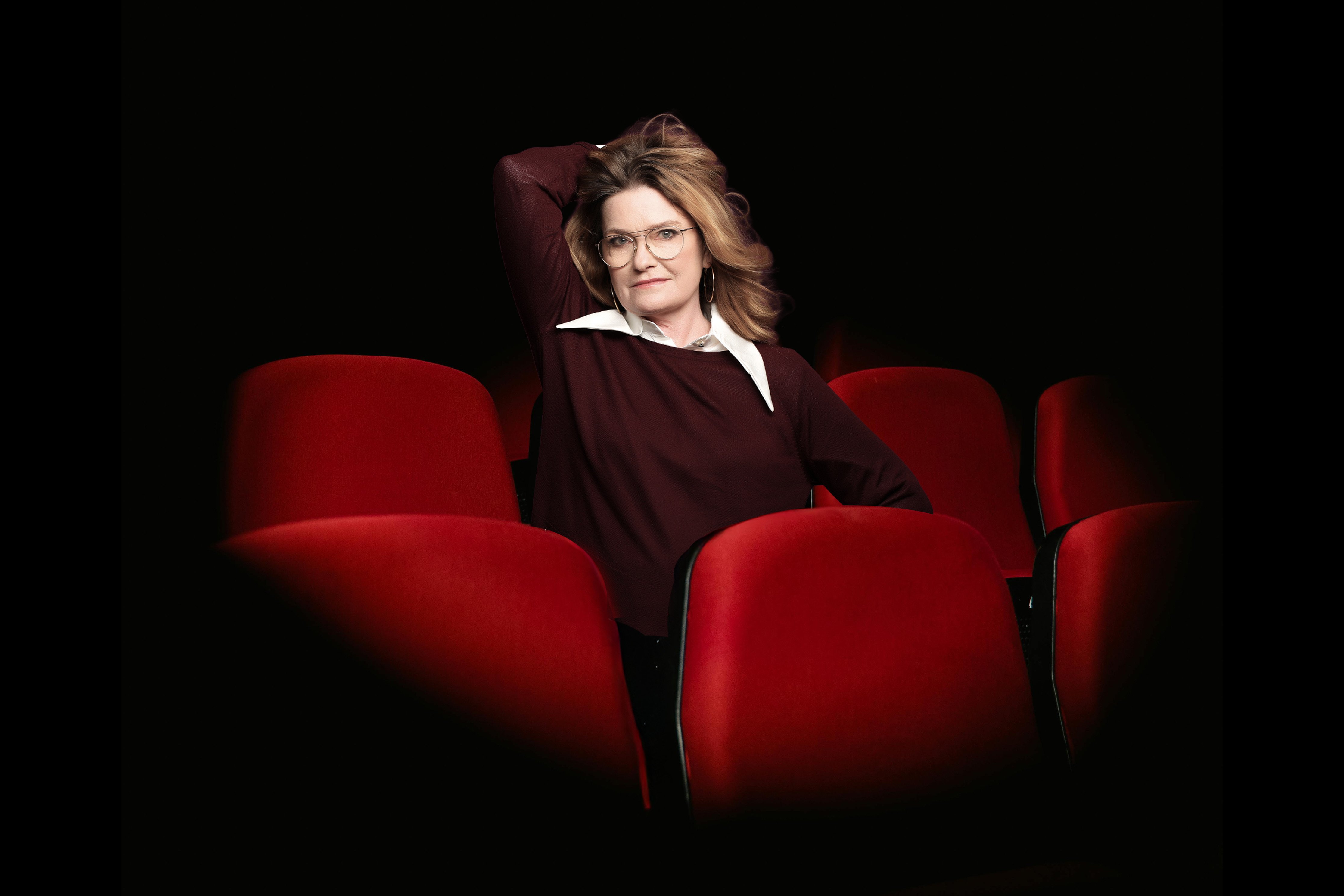 Jen in theater seat 1